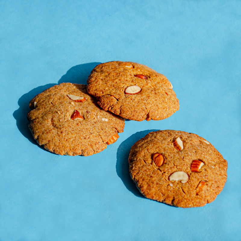 The Mint Enfold-Almond Peanut Butter Cookies