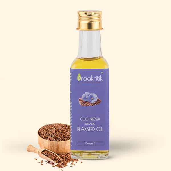 Praakritik -Flax Seed Oil (Organic)