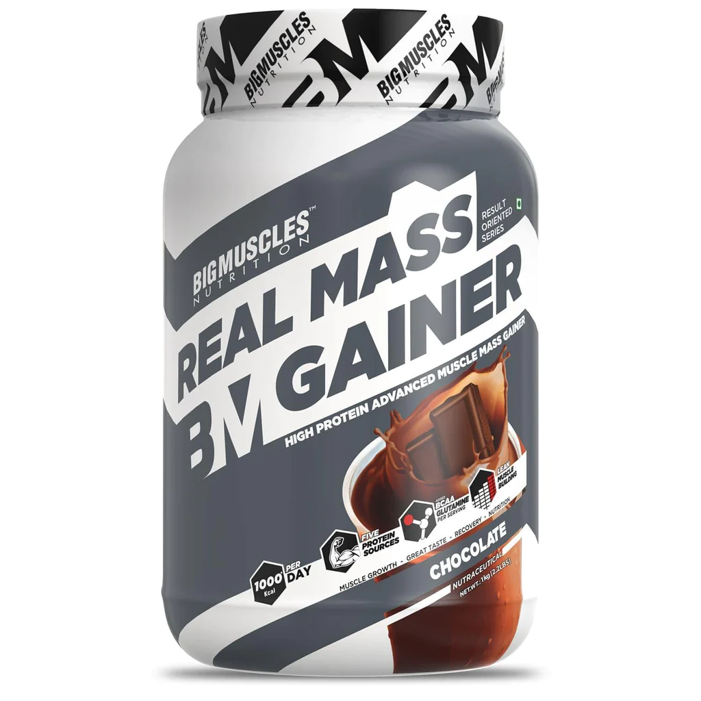 Big Muscles – REAL MASS GAINER 1 kg ch...