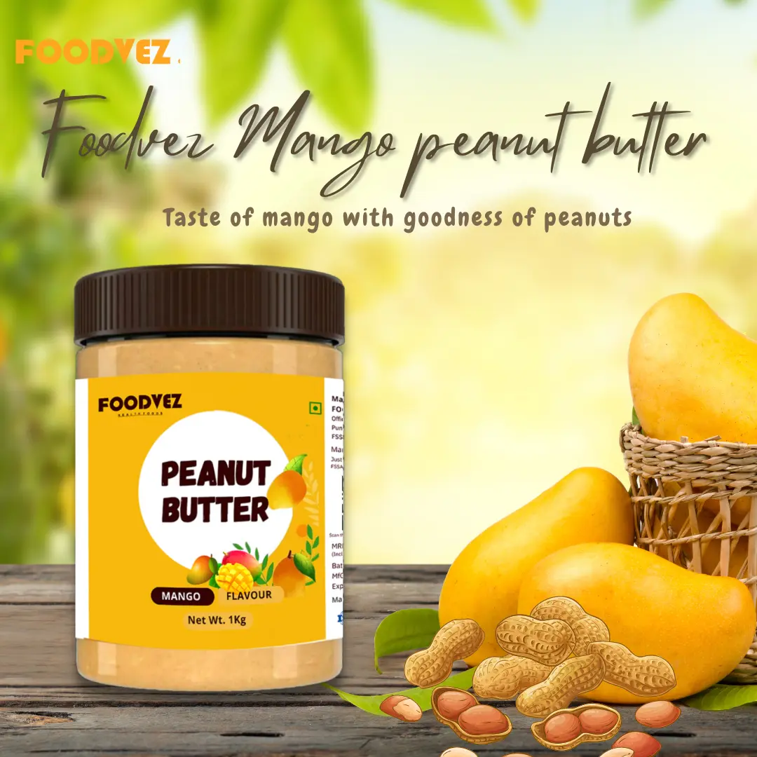 Foodvez Mango Peanut Butter 1Kg