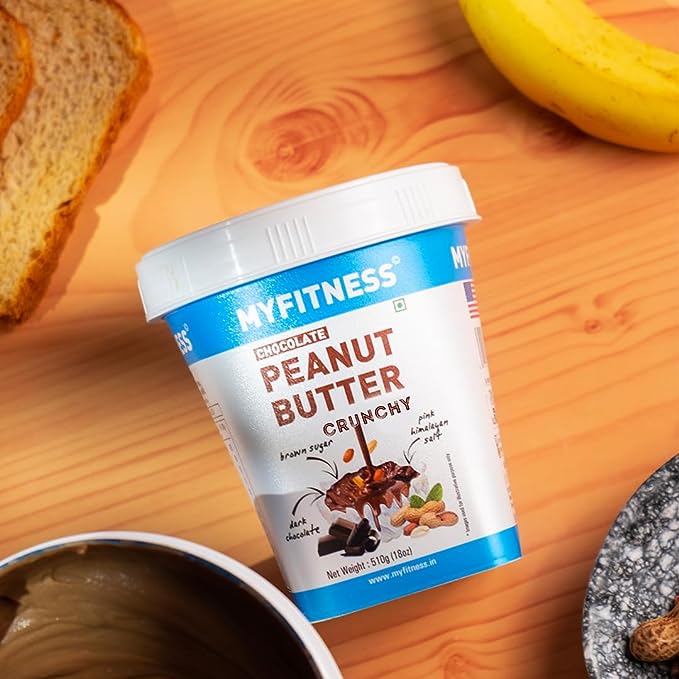 MYFITNESS Chocolate Peanut Butter 1250g | 26g Protein | Unsweetened Belgian Dark Chocolate | Vegan | Cholesterol Free, Gluten Free | No Hydrogenated Oil | Zero Trans-Fat
