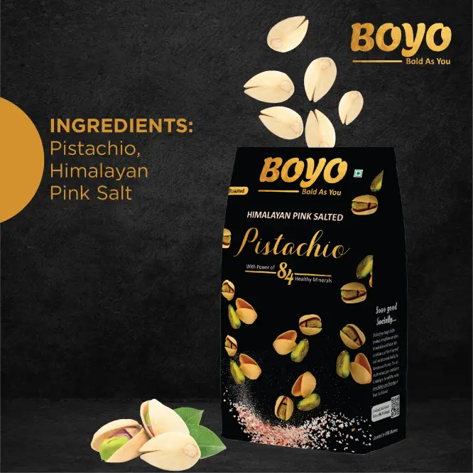 Boyo – Roasted Pistachios 200 Gm