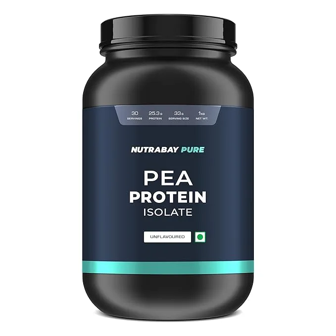 Nutrabay Pure 100% Pea Protein Isolate &...