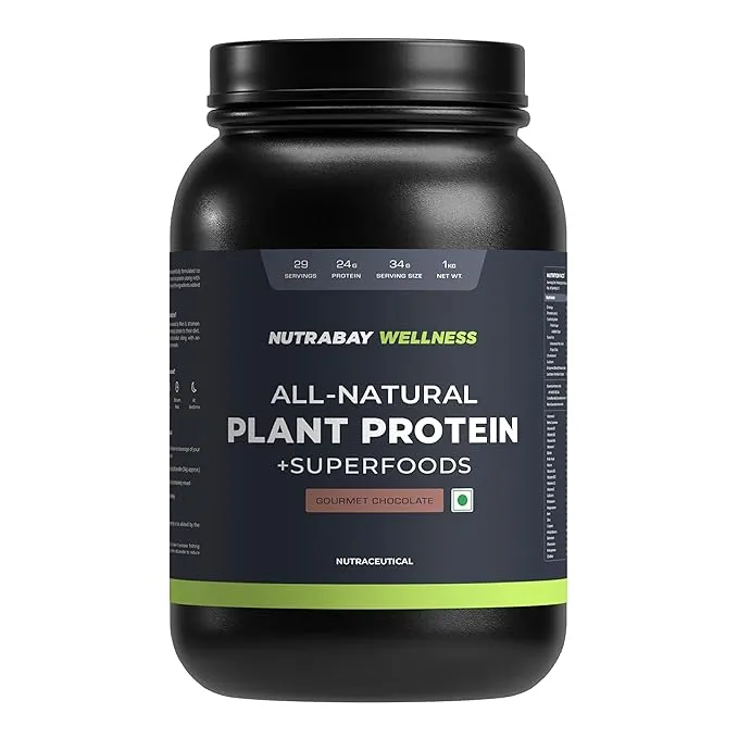 Nutrabay Wellness Vegan Plant Protein Po...