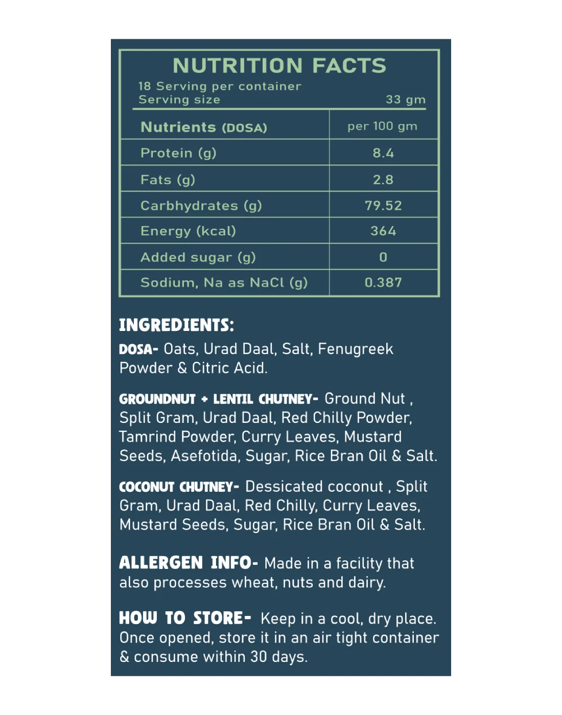 Skrunch - Oats Dosa - Image 3
